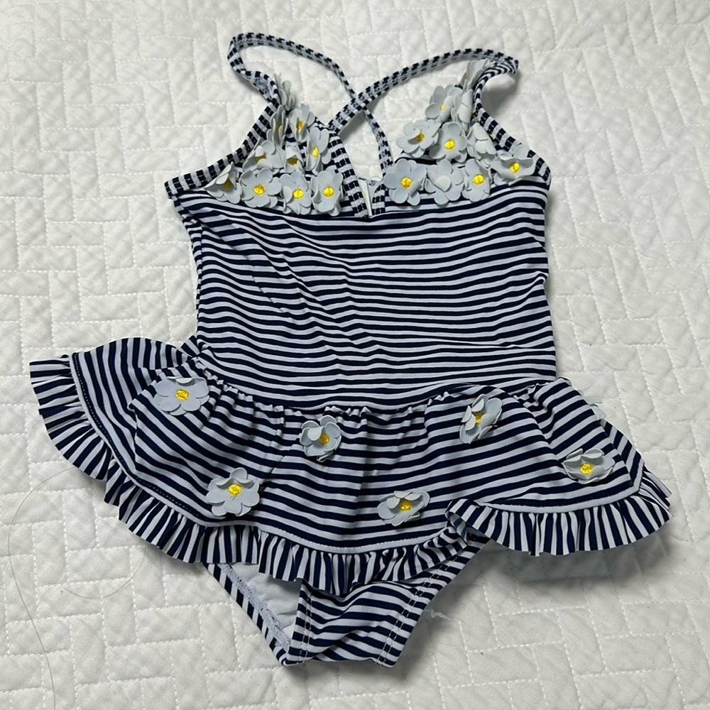 Little Me Daisy Bathing suit